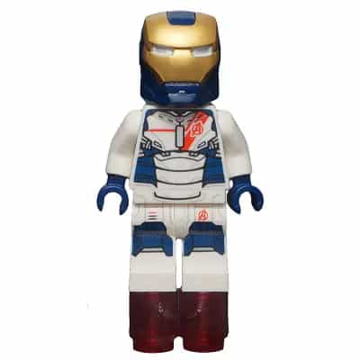 Iron Legion - Trans-Neon Orange Head, Helmet with Visor