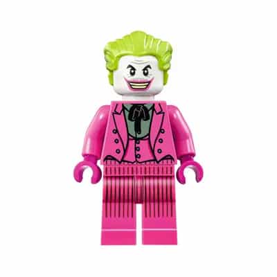 The Joker - Dark Pink Suit, Wide Grin / Lips Pursed