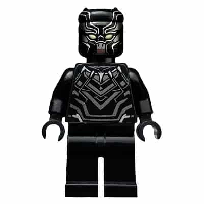 Black Panther - Dark Silver Armor, Yellow Eyes