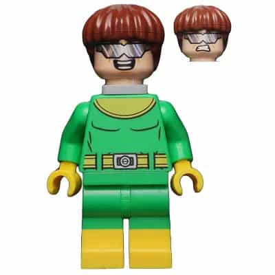Dr. Octopus (Otto Octavius) / Doc Ock - Bright Green Outfit, Neck Bracket