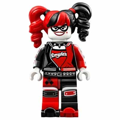 Harley Quinn - Pigtails, Black Eye Mask, Roller Skates
