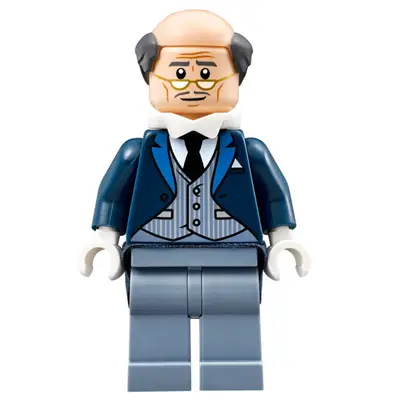 Alfred Pennyworth - Pinstripe Vest