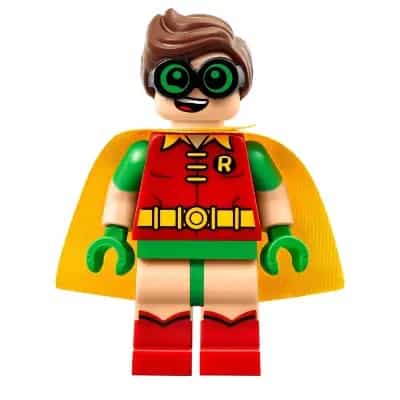Robin - Green Glasses, Smile / Scared Pattern
