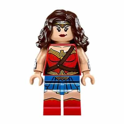 Wonder Woman - Red Torso, Blue Skirt
