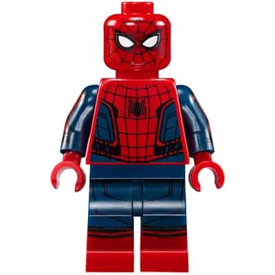 Spider-Man - Black Web Pattern, Red Torso Small Vest, Red Boots