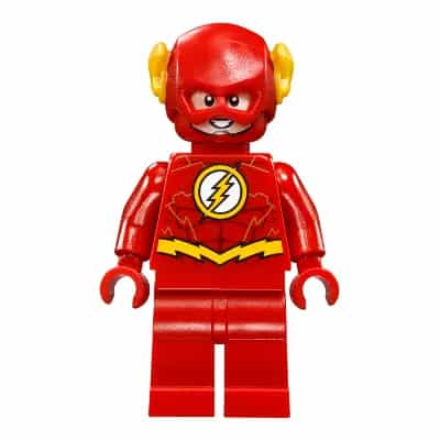 The Flash - Gold Outlines on Chest