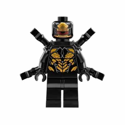 Outrider - Extended Arms, Torso with Long Dark Bluish Gray Tips at Neck