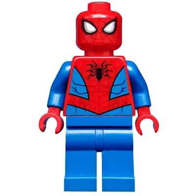 Spider-Man - Dark Red Web Pattern, Blue Legs