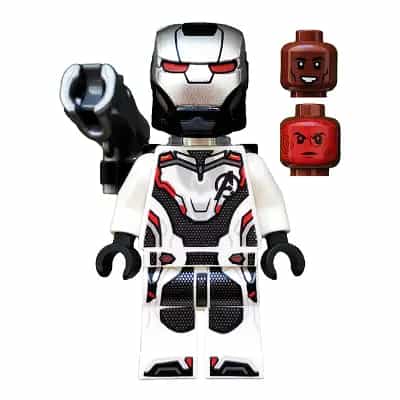 War Machine - White Jumpsuit with Shooter