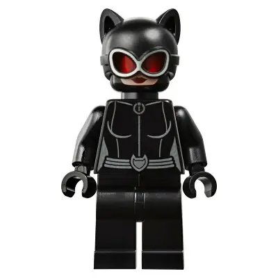 Catwoman - Black Suit and Mask, Silver Goggles