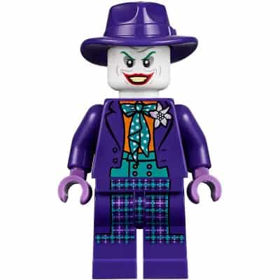 The Joker - Dark Turquoise Bow Tie, Printed Legs