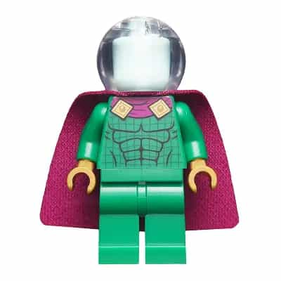 Mysterio - Light Aqua Head, Trans-Clear Helmet