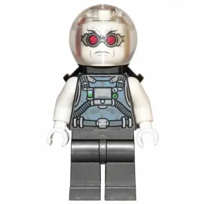 Mr. Freeze, Pearl Dark Gray, Neck Bracket with 4 Angled Handles