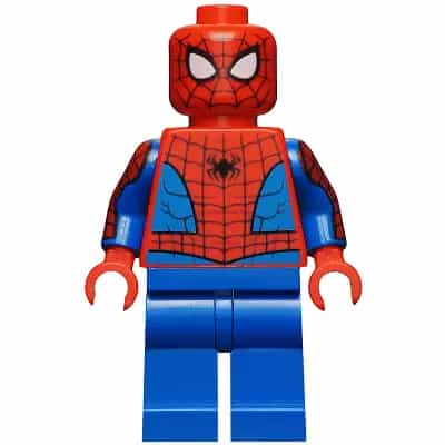 Spider-Man - Printed Blue Arms, Plain Legs