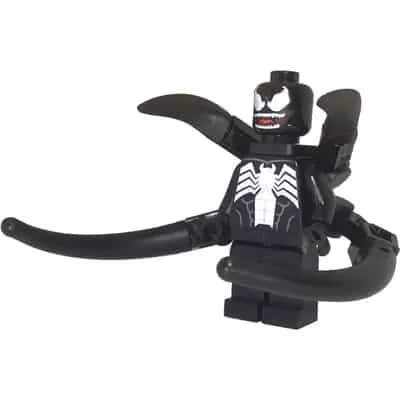 Venom - Teeth Parted, 4 Back Appendages Medium