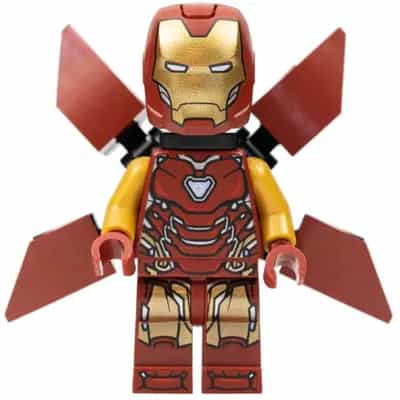Iron Man - Mark 85 Armor, Large Helmet Visor, Wings
