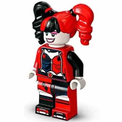 Harley Quinn - Pigtails, Dark Azure and Dark Pink Eye Shadow