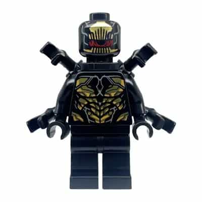 Outrider - Extended Arms, Torso with Short Dark Bluish Gray Tips at Neck