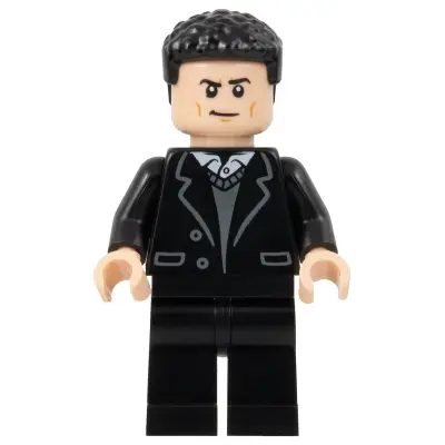 Bruce Wayne - Black Suit, Coiled Hair