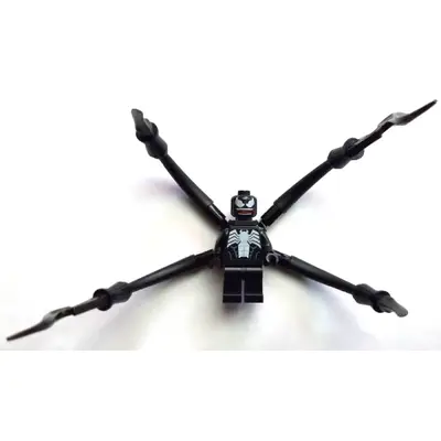 Venom - Teeth Parted, 4 Back Appendages Large