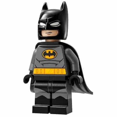 Batman - Dark Bluish Gray Suit, Flexible Rubber Cape