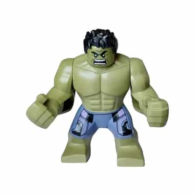 Hulk - Giant, Sand Blue Pants with Lavender Panels, Raging