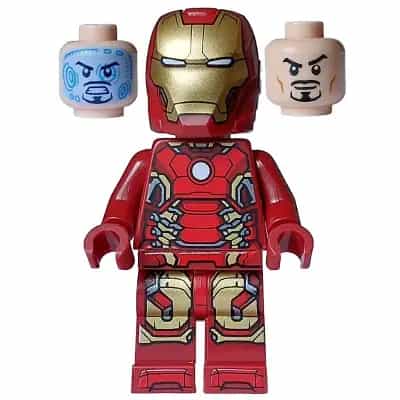 Iron Man - Mark 43 Armor, Light Nougat Head