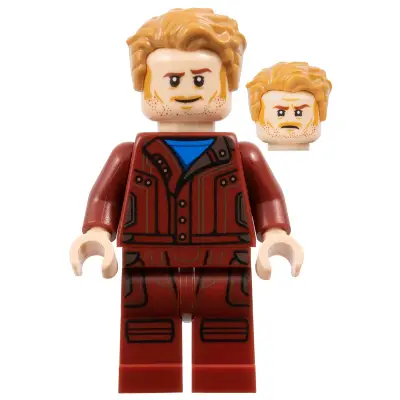 Star-Lord - Dark Red Printed Legs