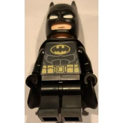 Batman - Black Suit, Yellow Belt, Cowl with White Eyes, Flexible Rubber Cape