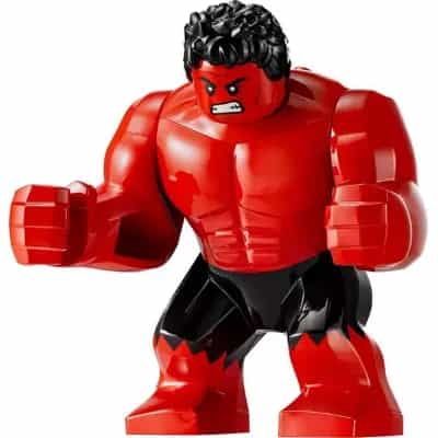 Red Hulk - Giant, Black Eyes