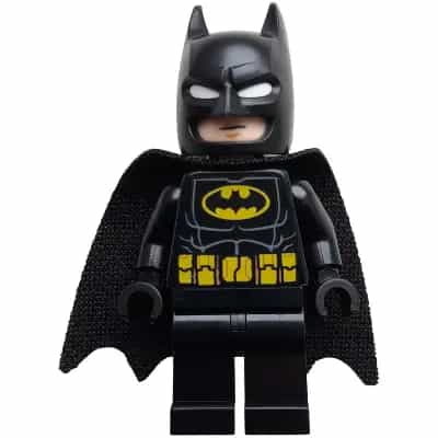 Batman - Black Suit, Yellow Belt with Medium Nougat Details, Cowl with White Eyes