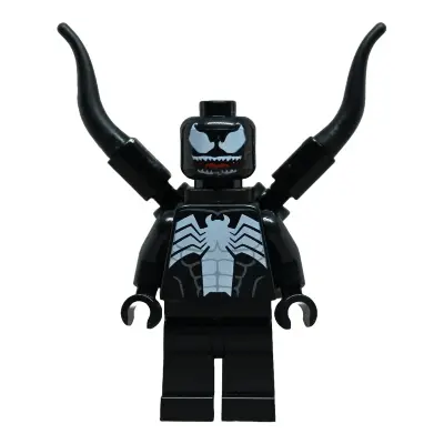Venom - White Teeth Parted, 2 Back Appendages Symmetrical
