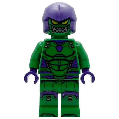 Green Goblin - Green Outfit, Dark Purple Hood