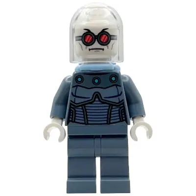 Mr. Freeze - Sand Blue Outfit, Bright Light Blue Air Tanks