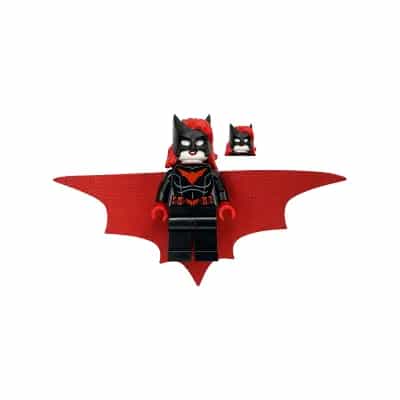 Batwoman - Cape Black and Red Sides