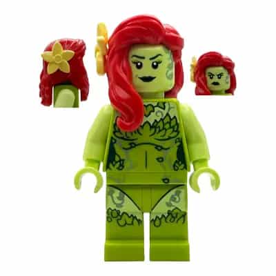 Poison Ivy - Lime Outfit, Yellowish Green Arms, Flower
