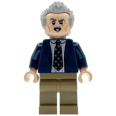 J. Jonah Jameson - Dark Blue Suit, Light Bluish Gray Hair