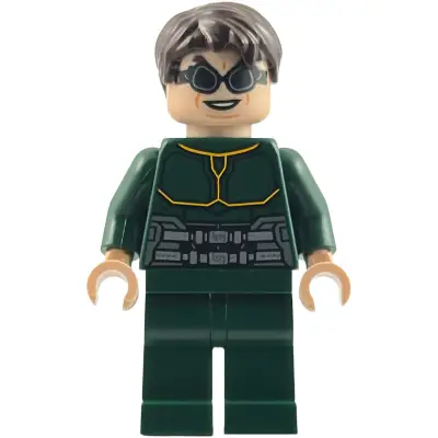 Dr. Octopus (Otto Octavius) / Doc Ock - Dark Green Outfit, Dark Brown Hair