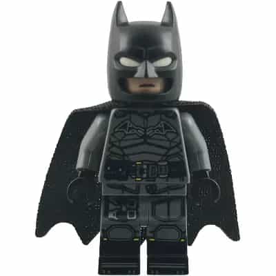 Batman - Dark Bluish Gray Suit, Cowl with White Eyes, Black Boots