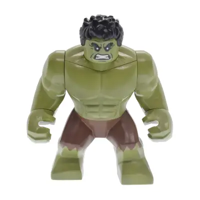 Hulk - Giant, Reddish Brown Pants with Frayed Edges