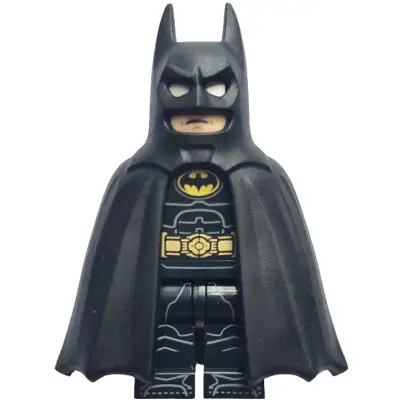 Batman - Black Suit, One Piece Cowl and Straight Cape