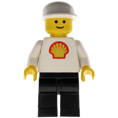 Shell - Classic - Black Legs, White Cap