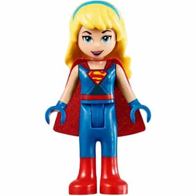 Supergirl - Blue Legs and Red Boots, Blue Gloves