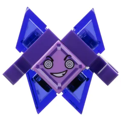 Kryptomite - Purple, Small Crystals, Hands