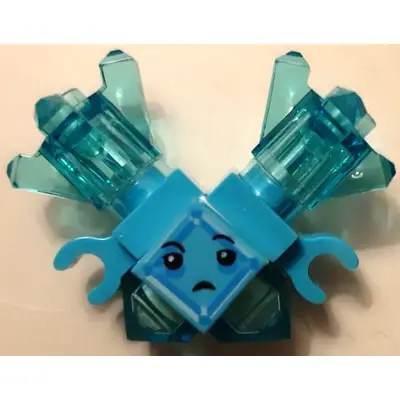 Kryptomite - Blue, Large Crystals, Hands