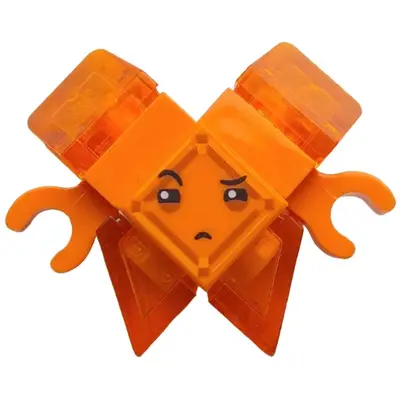 Kryptomite - Orange, Small Crystals (Slopes), Hands
