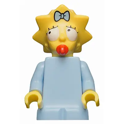 Maggie Simpson, The Simpsons, Series 1 (Minifigure Only without Stand and Accessories)