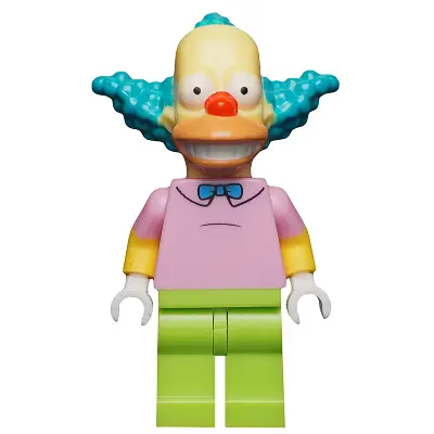 Krusty the Clown, The Simpsons, Series 1 (Minifigure Only without Stand and Accessories)
