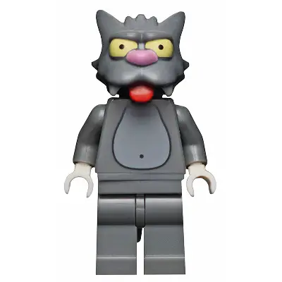 Scratchy, The Simpsons, Series 1 (Minifigure Only without Stand and Accessories)