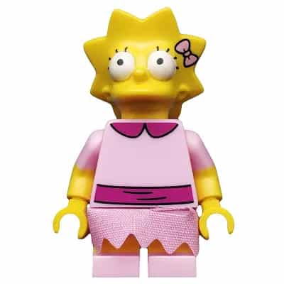 Lisa, The Simpsons, Series 2 (Minifigure Only without Stand and Accessories)